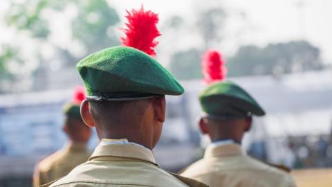 Police Parade during Republic Day